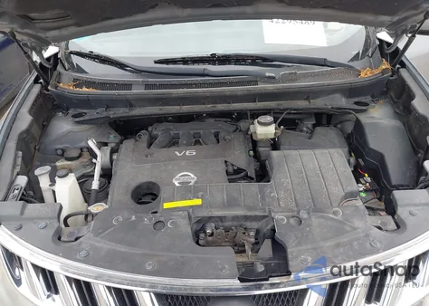 2010 Nissan Murano Sl из США, поврежденный, VIN JN8AZ1MWXAW127646